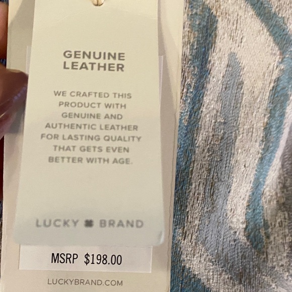 Lucky Brand NEW all leather tote in camel - Picture 14 of 14